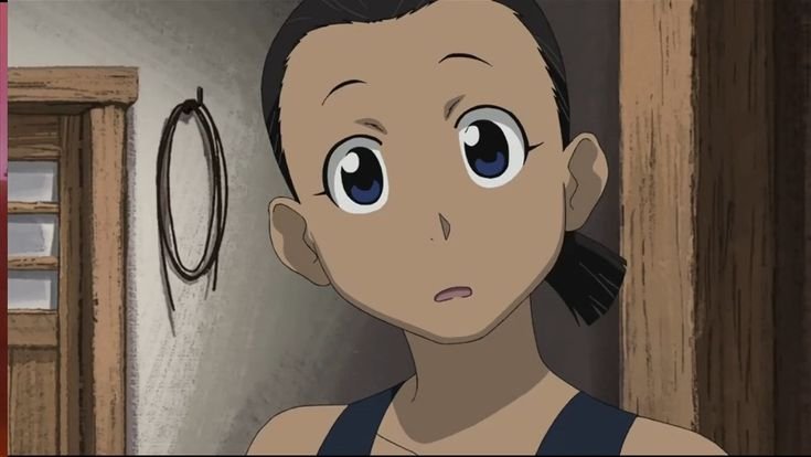 Paninya - energetic automail user and skilled thief from Rush Valley